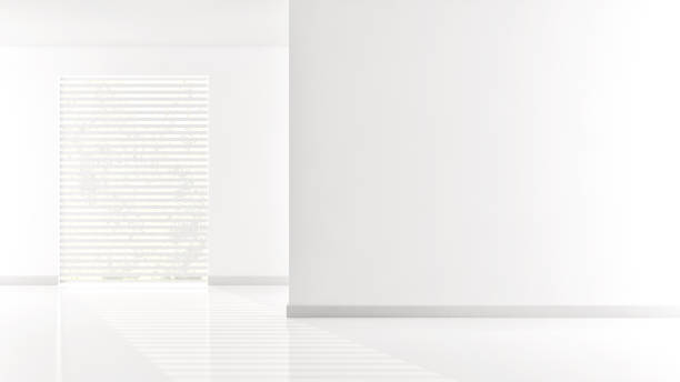 istock Large luxury modern bright interiors Living room mockup illustration 3D rendering image 2156891154
