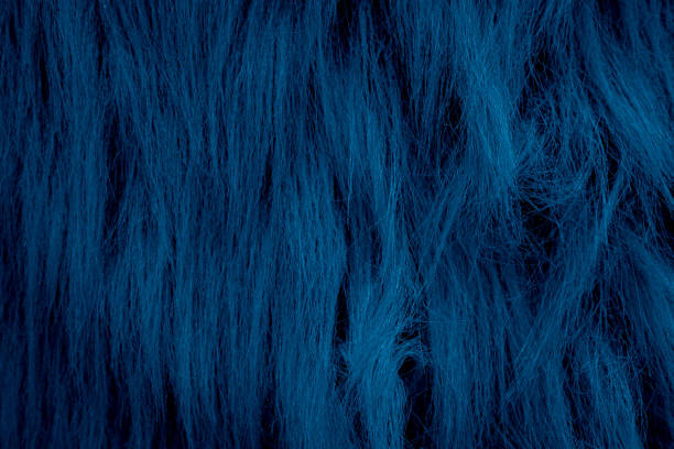 blue velour plush cloth textured background for design purpose