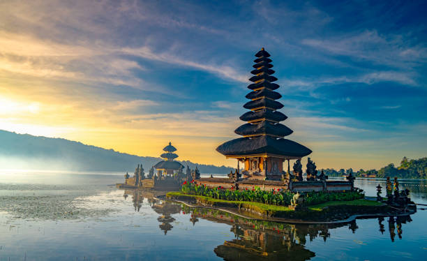 istock Ulun Danu Beratan temple, Bali, Indonesia 2156892003