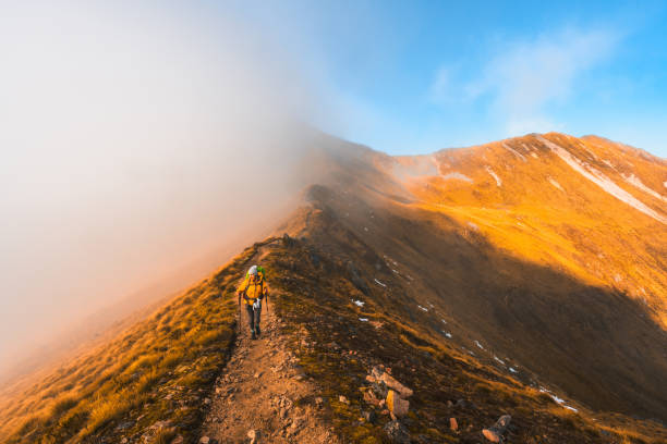 istock Woman hiking through Kepler Track. 2156893331
