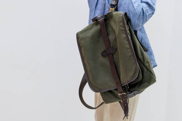 istock Casual woman carrying a backpack 2156893462