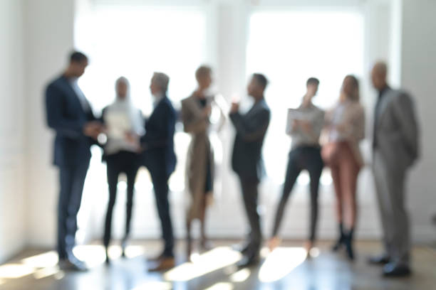 istock Diverse business people standing together 2156896870