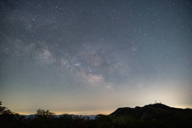 istock Beautiful Milky Way Chausuyama Plateau 2156901002