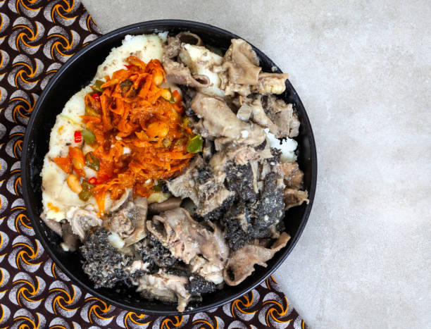 South African innards stew mogodu