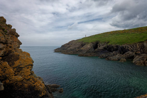 The coast line of Wales UK