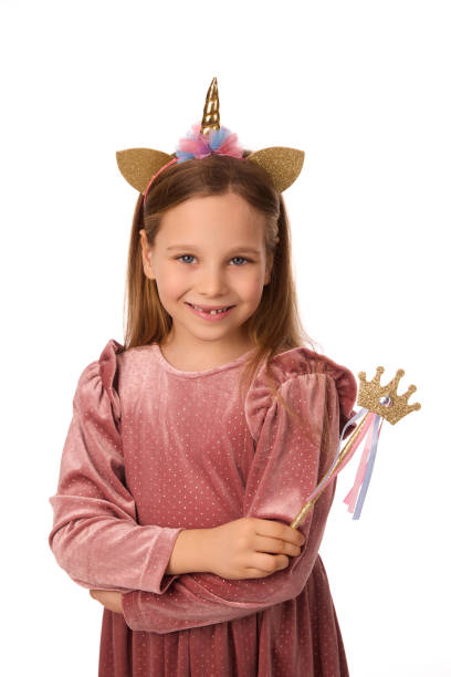 istock A little girl posing dressed like a princess 2156913099