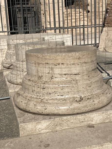 istock Architectural details at Roman Colosseum 2156916195