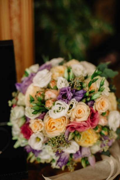 istock close up of wedding bouquet 2156918441
