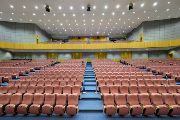 istock Wideangle view of modern auditorium 2156919462