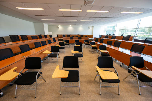 istock Seminar room in modern university 2156919474