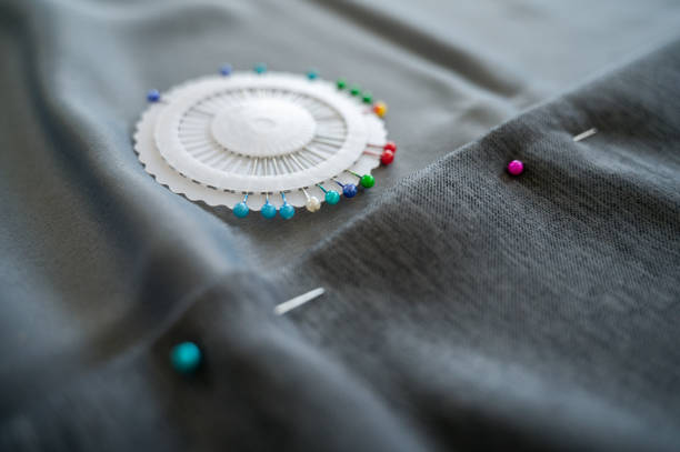 Concept photo of sewing accessories . No persons.
