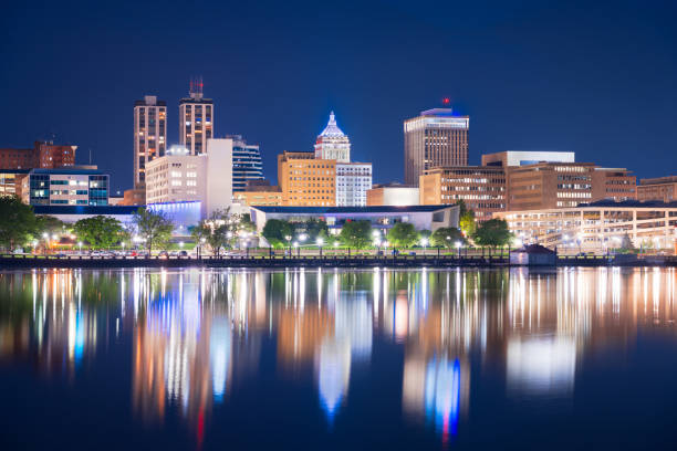 istock Peoria, Illinois, USA Downtown Skyline 2156933400