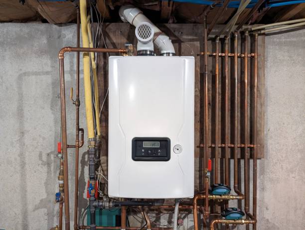 istock Tankless Combination Water Heater and Boiler 2156942049