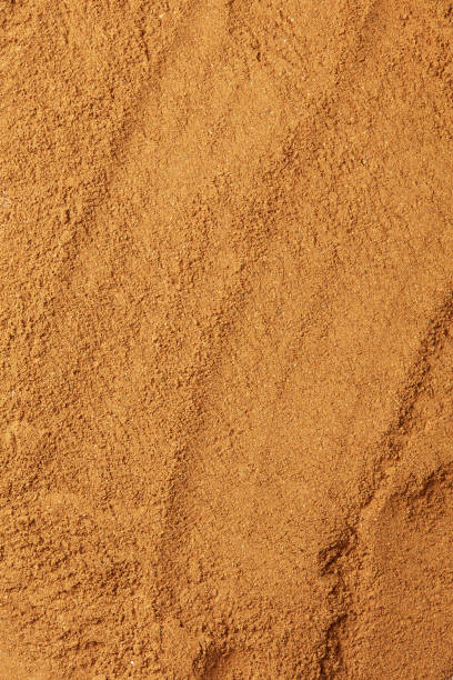 Close Up Of Cinnamon Powder