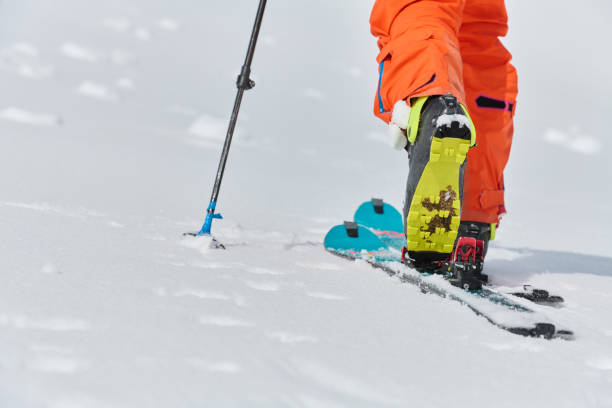 istock Close-Up of Ski Gear Ready for a Challenging Ascent 2156945700