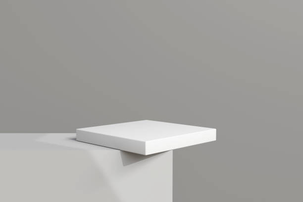 istock Abstract product presentation pedestal podium stage 2156956066
