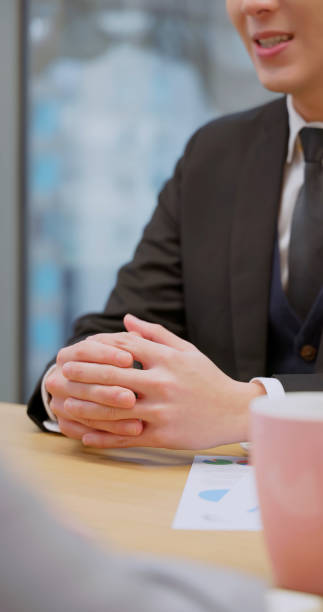 istock new graduate has job interview 2156956073