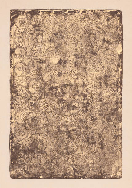 istock Watterbach portable altar, romanesque, Bavaria, Germany, halftone, published 1891 2156956675
