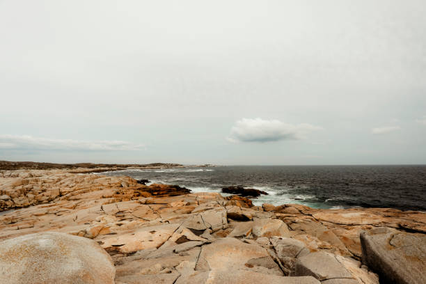 A scene long the coast of Nova Scotia, Canada. Shot with a Canon 5D Mark IV.