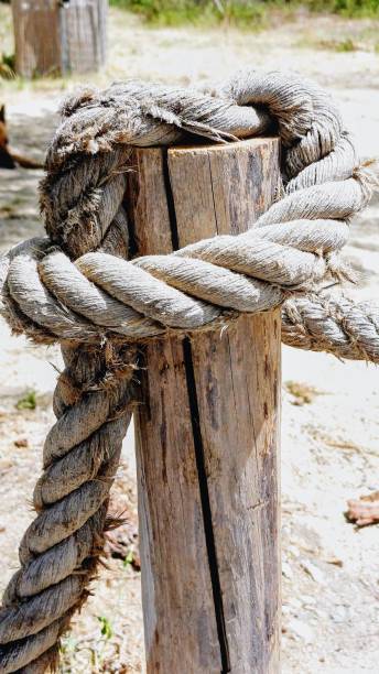 istock organic rope fence 2156961026