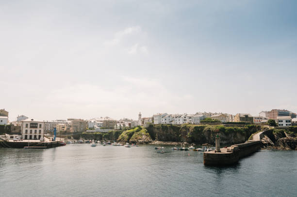 The coastal town of Tapia de Casariego in Asturias, north of Spain