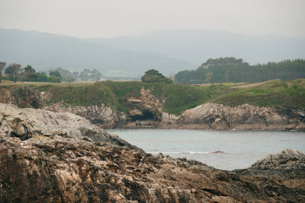 The Cantabrian Sea coast near Ribadeo in Lugo province, Galicia, Spain