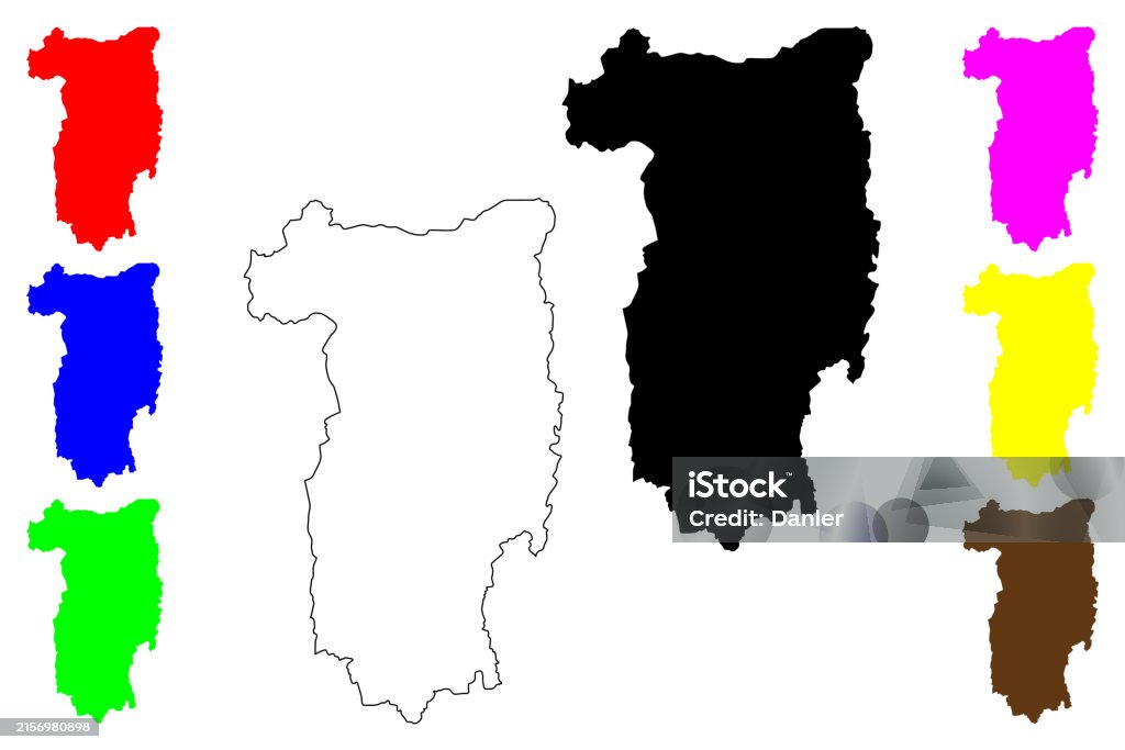 Valcea Map Valcea County Map Vector Illustration Scribble Sketch Valcea Map Stock ...