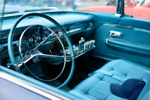 istock Pocket flask set in the glove compartment 2156987876