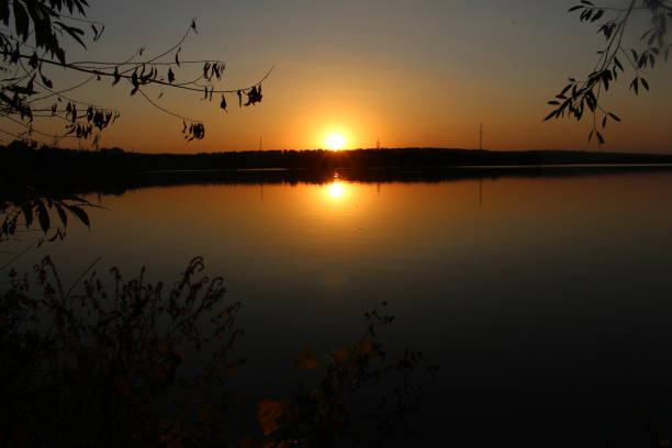 istock A sunset over a body of water 2156992133