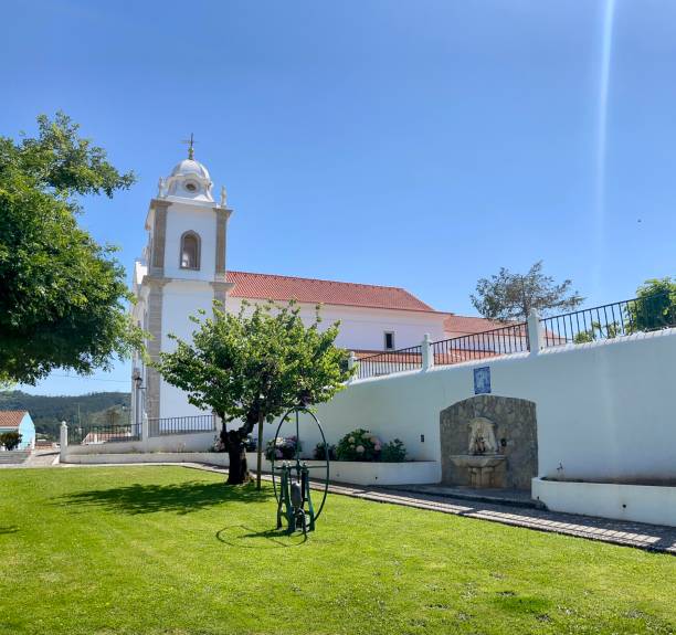 istock Church in a Portuguese village 2156992276