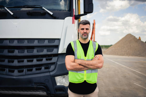 istock Portrait of a truck driver 2156993018