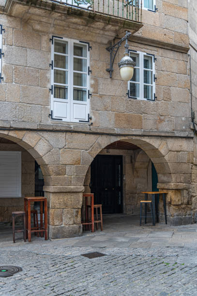 Architecture in the old town of Lugo, Galicia, northwestern Spain