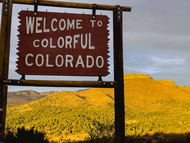 istock Colorful Colorado sign 2157001786