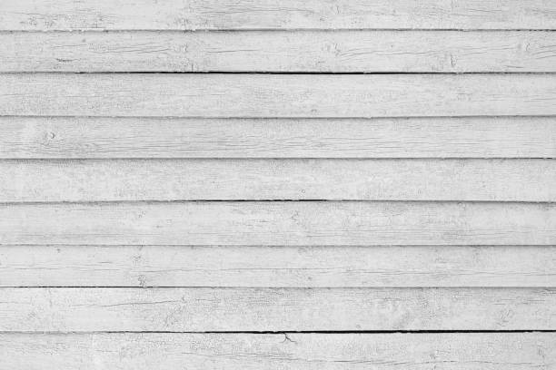 istock Distressed cracked wooden white plank texture background 2157005470