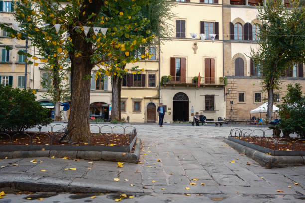 istock Street in Florence Italy 2157012923