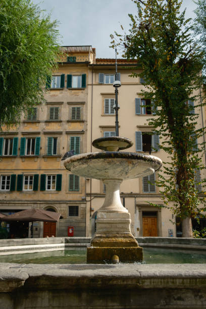 istock Fountain in Italian town square 2157012955