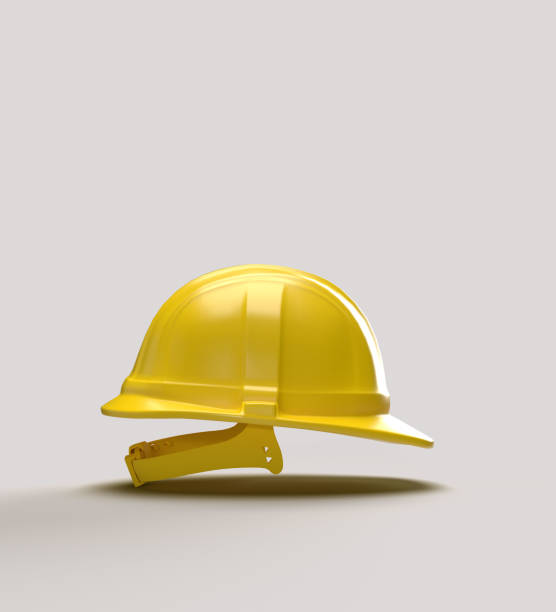 istock Yellow hardhat helmet safety object dicut industry engineer equipment construction labor job headwear protect business manufacturing manager supervisor technology project site tool 1 first september 2157017449