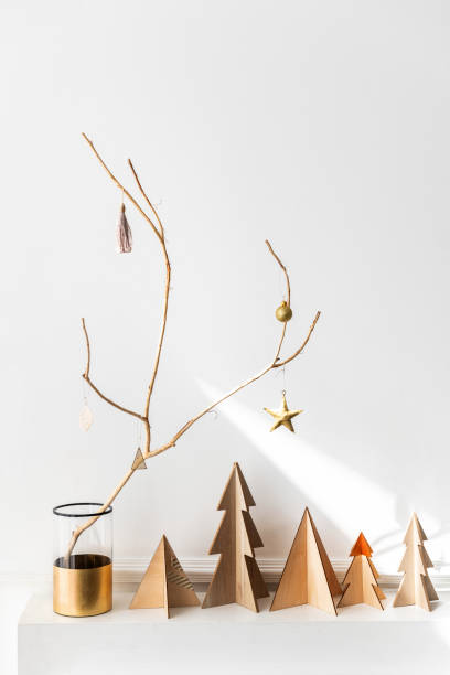 istock Non traditional Christmas tree decoration 2157024528