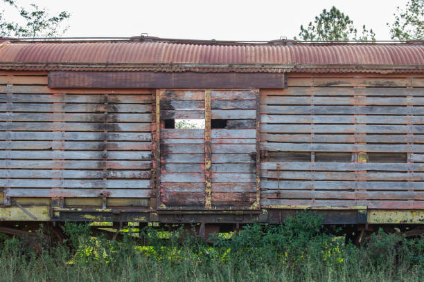 istock old abandoned wooden train car 2157027350