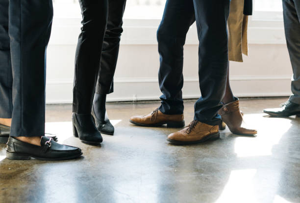 istock Diverse business people standing together 2157031129