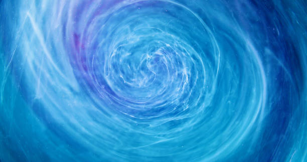 istock Color mist swirl paint water mix blue vapor flow 2157035547