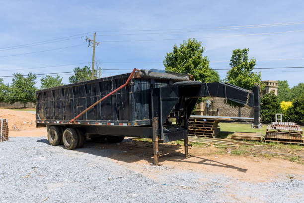 istock Recycling garbage dumpster management metal container with for construction a waste 2157035551