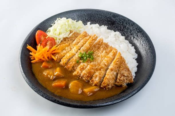 Japanese Pork Cutlet (Tonkatsu) With Curry