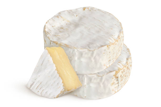 istock Camembert cheese isolated on white background 2157037168