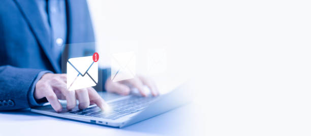 istock icon new email from the laptop 2157038769