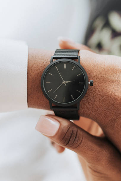 istock Closeup of a smartwatch on a man's wrist 2157040730