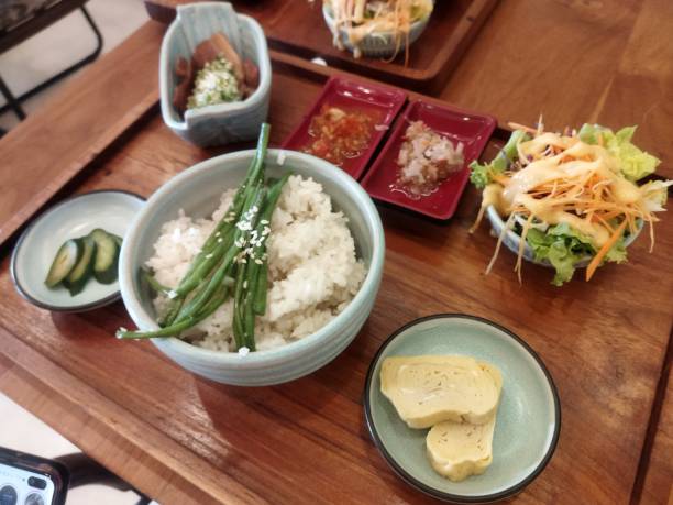 istock Japanese set food with karage, curry and crispy pork belly 2157041710