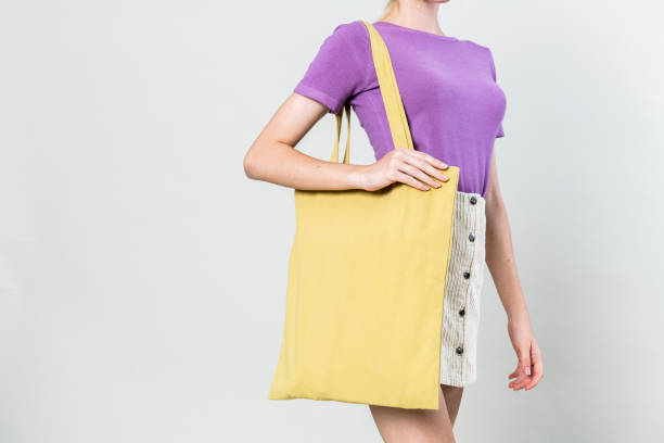 istock Woman with a tote bag 2157042659
