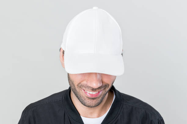 istock Happy man wearing a white cap 2157042906