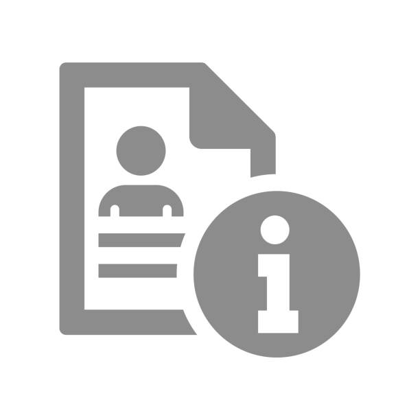 illustrations, cliparts, dessins animés et icônes de coordonnées ou informations sur le cv de l’employé - planche contact